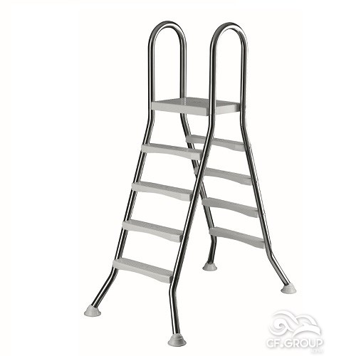 Shkallë INOX me 2x4 shkelëse.