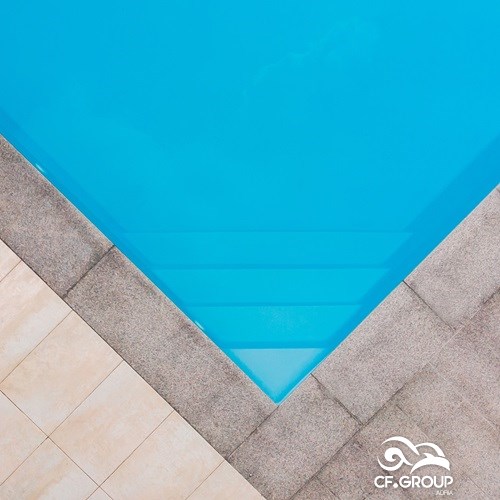 Pishinë Easypool Plus – shkallë qoshe 6x3x1.5m
